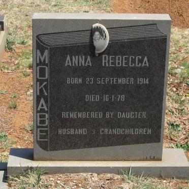 MOKABE Anna Rebecca 1914-1978