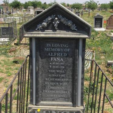 LUNGA Alfred Fana 1951-1996