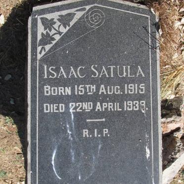 SATULA Isaac 1915-1938