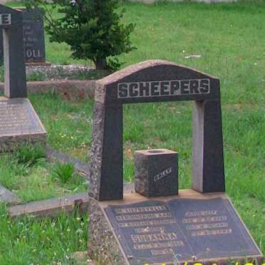 SCHEEPERS Susanna 19??