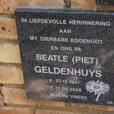 GELDENHUYS Beatle 1947-2008