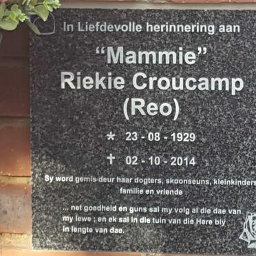 CROUCAMP Riekie 1929-2014