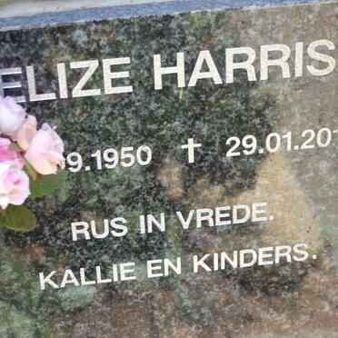 HARRIS Elize 1950-2012