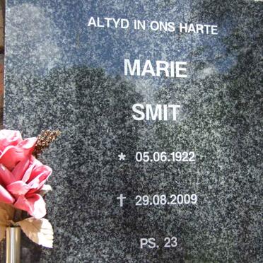SMIT Marie 1922-2009