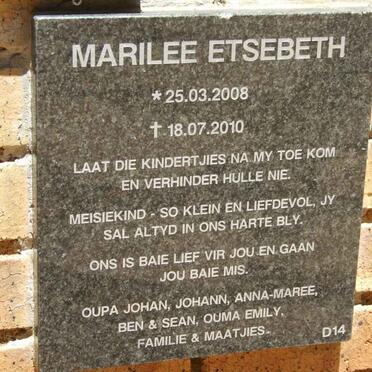 ETSEBETH Marilee 2008-2010