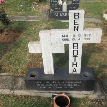 BOTHA Ben 1942-1999
