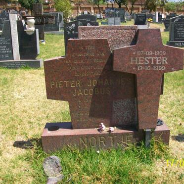 NORTJÉ Pieter Johannes Jacobus 1905-1995 &amp; Hester 1909-1999