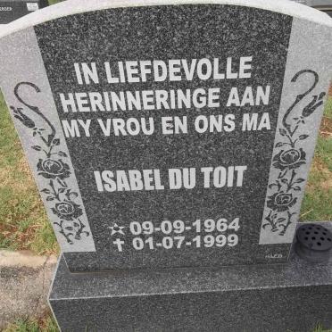 TOIT Isabel, du 1964-1999