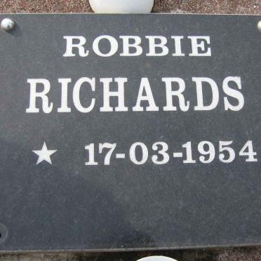 RICHARDS Robbie 1954