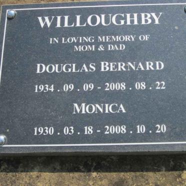 WILLOUGHBY Douglas Bernard 1934-2008 &amp; Monica 1930-2008