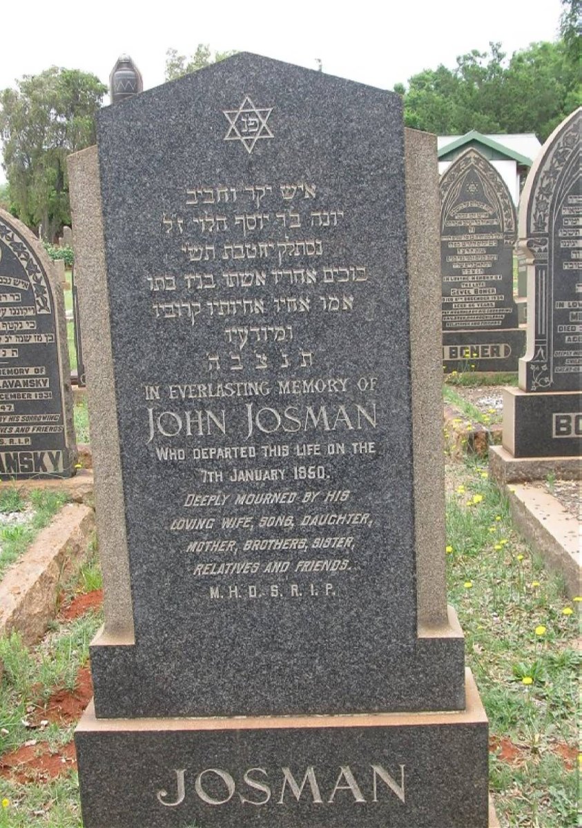 JOSMAN John -1950