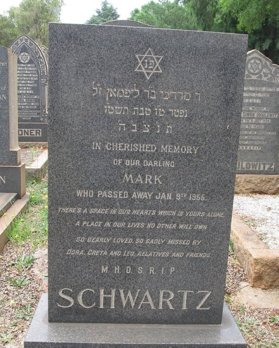 SCHWARTZ Mark -1955