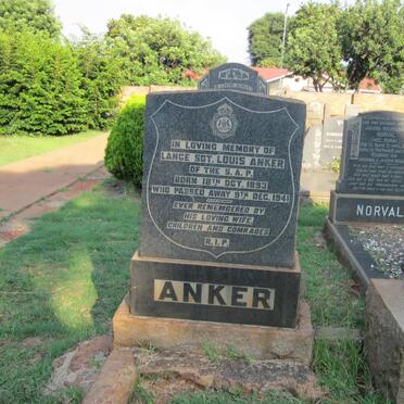 ANKER Louis 1893-1941