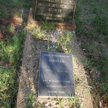 CHOULER Denis Wilfred George -1923 :: CHOULER Noel John Gordon 1921-2005