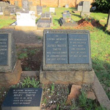 SMITH Alfred Walter -1943 &amp; Mary -1972