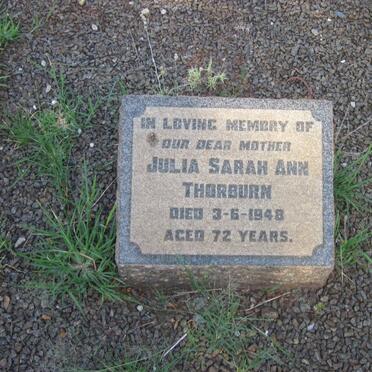 THORBURN Julia Sarah Ann -1948