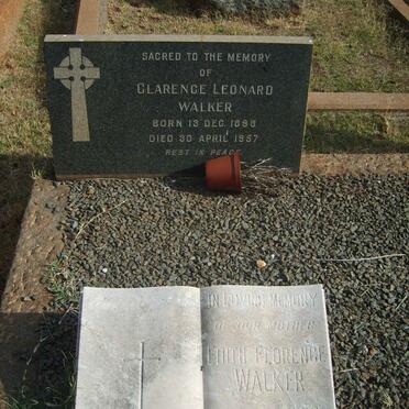 WALKER Clarence Leonard 1898-1957 &amp; Edith Florence 1900-1962