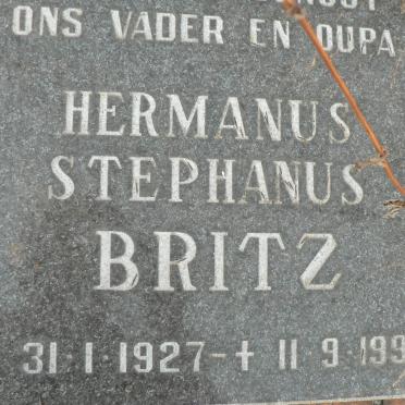 BRITZ Hermanus Stephanus 1927-1993
