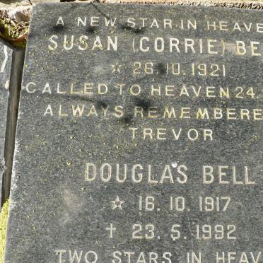 BELL Douglas 1917-1992 &amp; Susan 1921-198?