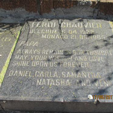 CHAUVIER Ferdi 1922-1985