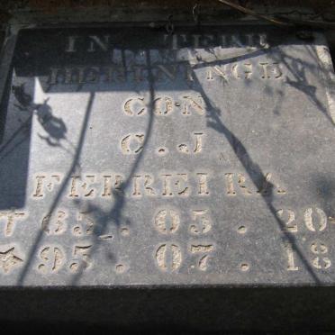 FERREIRA C.J. 1965-1995