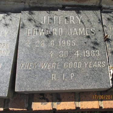 JEFFERY Edward James 1965-1983