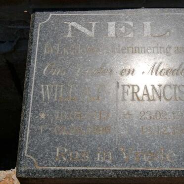 NEL Will A.P. 1913-199? &amp; Francis J. 19?5-1999