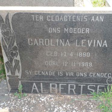 ALBERTSE Carolina Levina 1890-1968
