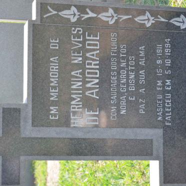 ANDRADE Herminia Neves, de 1911-1994