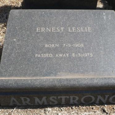 ARMSTRONG Ernest Leslie 1908-1975
