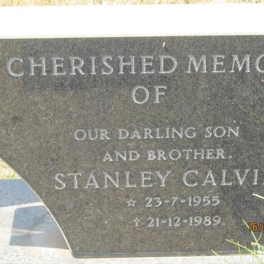 ADAMSON Robert 1928-2008 &amp; Emily 1934-2003 :: ADAMSON Stanley Calvin 1955-1989