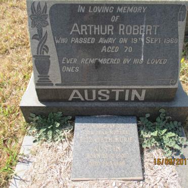 AUSTIN Arthur Robert -1960 &amp; Elizabeth Murie 1902-1985
