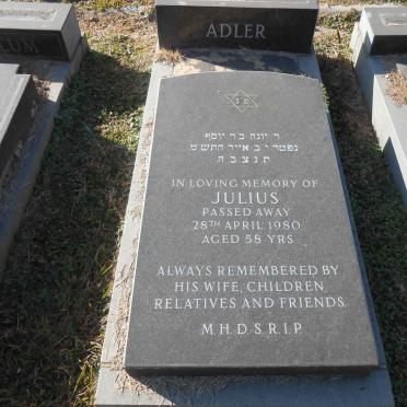 ADLER Julius -1980