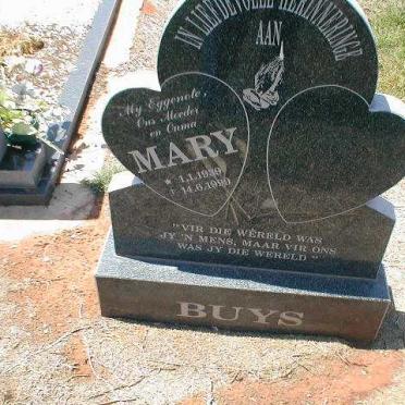 BUYS Mary 1939-1999
