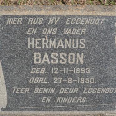 BASSON Hermanus 1893-1950