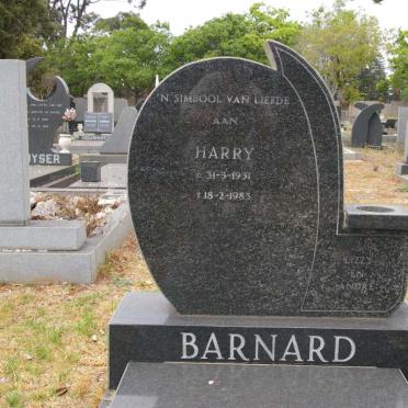 BARNARD Harry 1931-1983