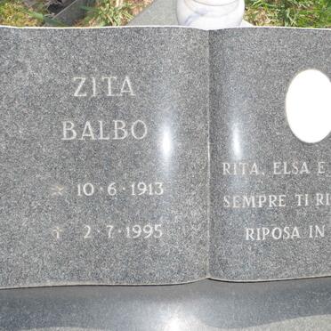 BALBO Luigi 1910-1982 &amp; Zita 1913-1995