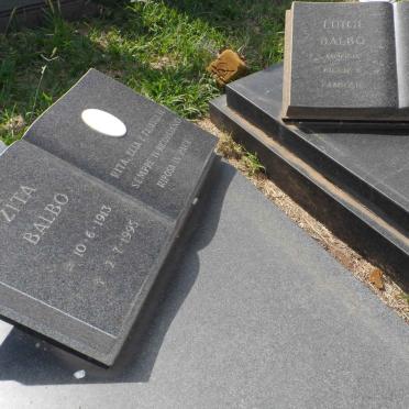 BALBO Luigi 1910-1982 &amp; Zita 1913-1995
