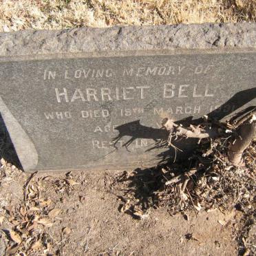 BELL Harriet -1931