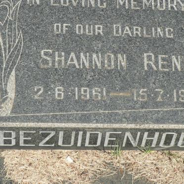 BEZUIDENHOUT Shannon René 1961-1964