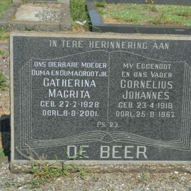 BEER Cornelius Johannes, de 1918-1967 &amp; Catherina Magrita 1928-2001