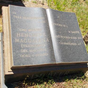 BEER Stephanus Arnoldus, de 1882-1959 &amp; Hendrina Magdalena TRICHARDT 1892-1980 