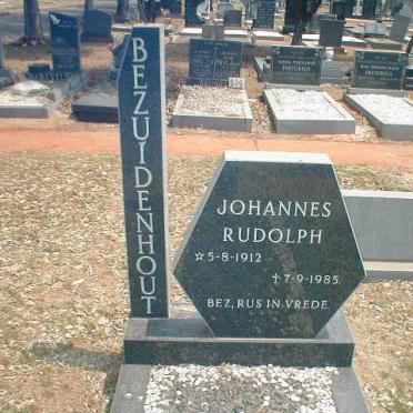 BEZUIDENHOUT Johannes Rudolph 1912-1985