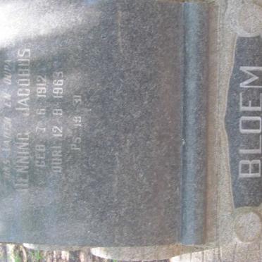 BLOEM Henning Jacobus 1912-1963