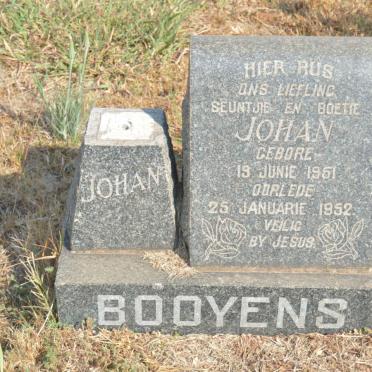 BOOYENS Johan 1951-1952