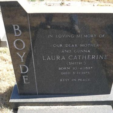 BOYDE Laura Catherine nee SMITH 1887-1975