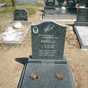 BOTES Ronelle 1987-1999