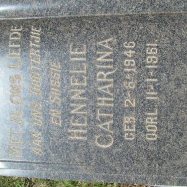 BOTHA Hennelie Catharina 1946-1961
