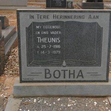 BOTHA Theunis 1916-1979