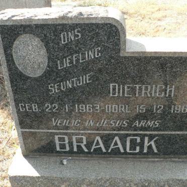 BRAACK Dietrich 1963-1963